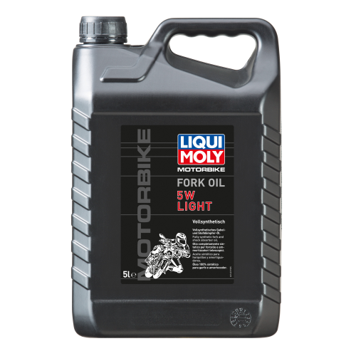 1623 LiquiMoly Синт-ое масло д/вилок и амортиз. Motorbike Fork Oil Light 5W (5л) - 5 л