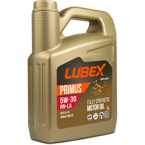 L034-1328-0405 LUBEX Синт-ое мот.масло PRIMUS RN-LA 5W-30 C4 (5л) - 5 л