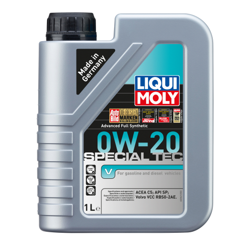 20631 LiquiMoly НС-синт. мот.масло Special Tec V 0W-20 SN C5 (1л) - 1 л