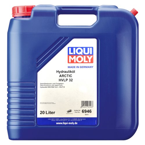 6946 LiquiMoly Мин. гидр.масло Hydraulikoil Arctic HVLP 32 (20л) - 20 л