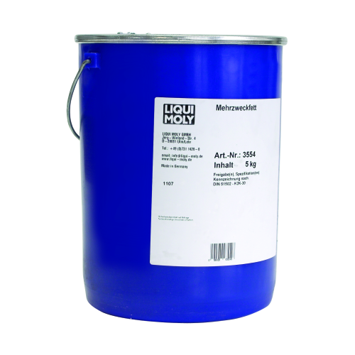 3554 LiquiMoly Смазка д/карданных крестовин и подшипников Mehrzweckfett (5кг) - 5 кг