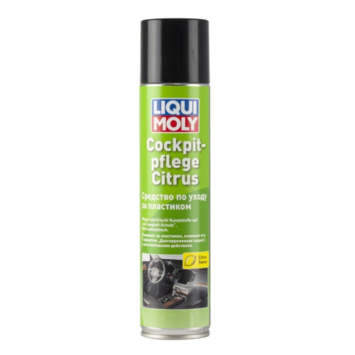 7581 LiquiMoly Ср-во д/ухода за пластиком (лимон) Cockpit Pflege Citrus (0,3л) - 0,3 л