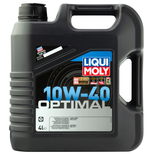 3930 LiquiMoly П/с. мот.масло Optimal 10W-40 CF/SL A3/B3 (4л) - 4 л