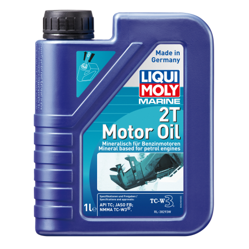 25019 LiquiMoly Мин. мот.масло д/водн.техн. Marine 2T Motor Oil TC FB (1л) - 1 л