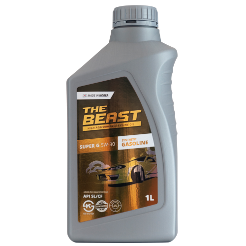 E0107L01U1 THE BEAST Синт-ое мот.масло SUPER G 5W-30 (1л) - 1 л