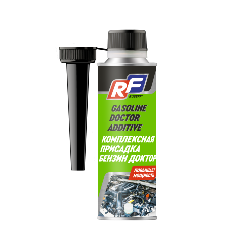 19234N RUSEFF Комплексная присадка Бензин Доктор (270 мл) - 0,27 л