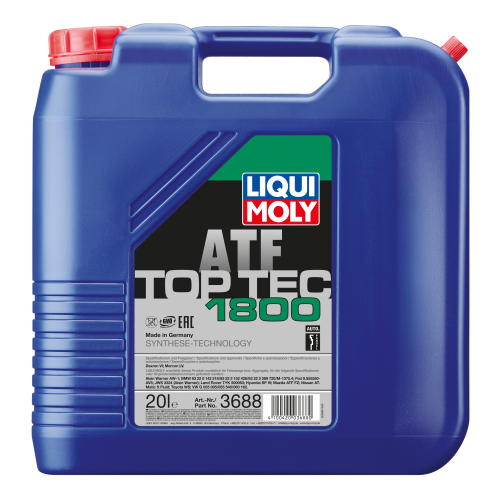 3688 LiquiMoly НС-синт. тр.масло д/АКПП Top Tec ATF 1800 (20л) - 20 л
