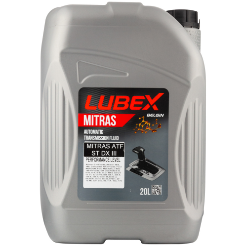 L020-0876-0020 LUBEX П/с. тр.масло д/АКПП MITRAS ATF ST DX III (20л) - 20 л