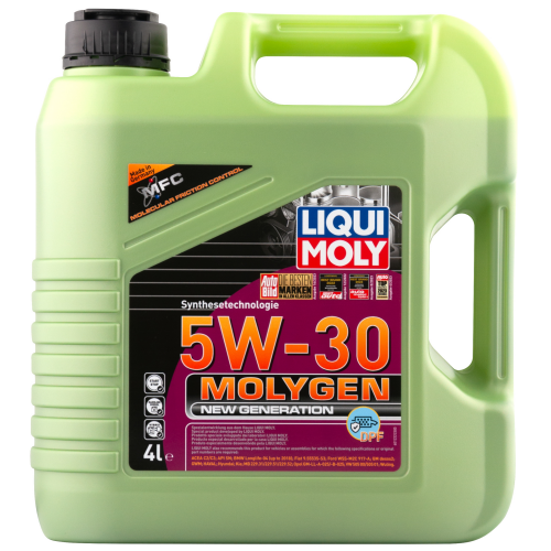 21225 LiquiMoly НС-синт. мот.масло Molygen New Generation DPF 5W-30 (4л) - 4 л