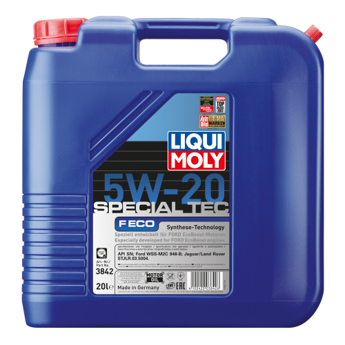3842 LiquiMoly НС-синт. мот.масло Special Tec F ECO 5W-20 SN C5 (20л) - 20 л